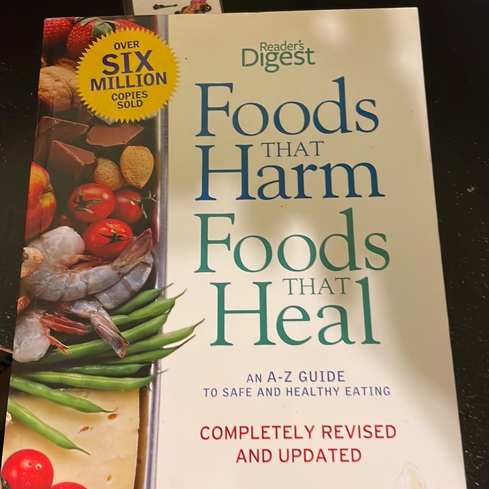 Reader Digest, Foods that harm Foods that heal ,NEW